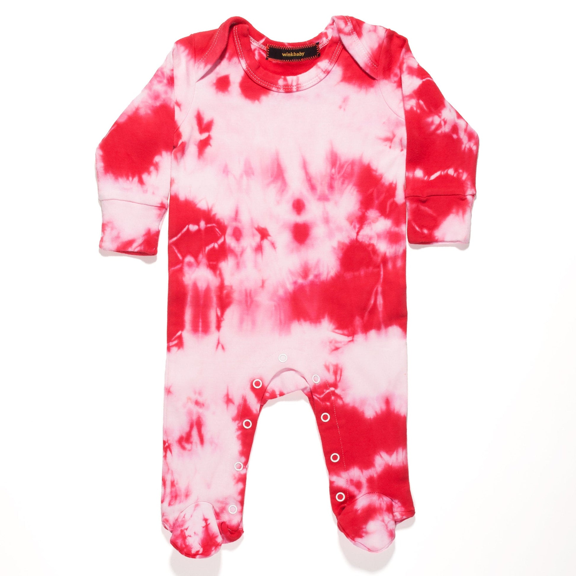 organic tie-dye sleepsuit