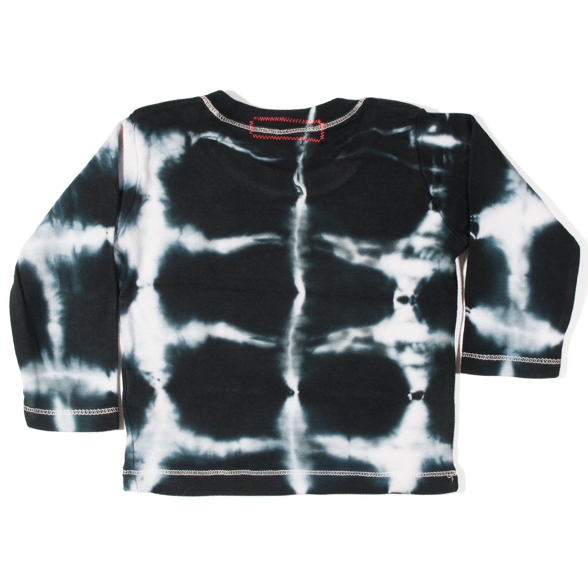 long sleeve organic cotton tie-dye top
